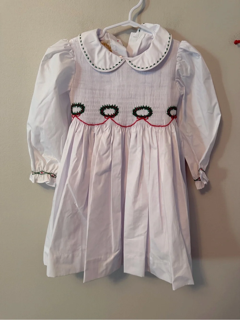 The Beaufort Bonnet Company Smocked Wreath Dress